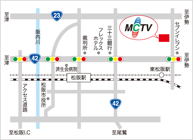 本社のマップ画像